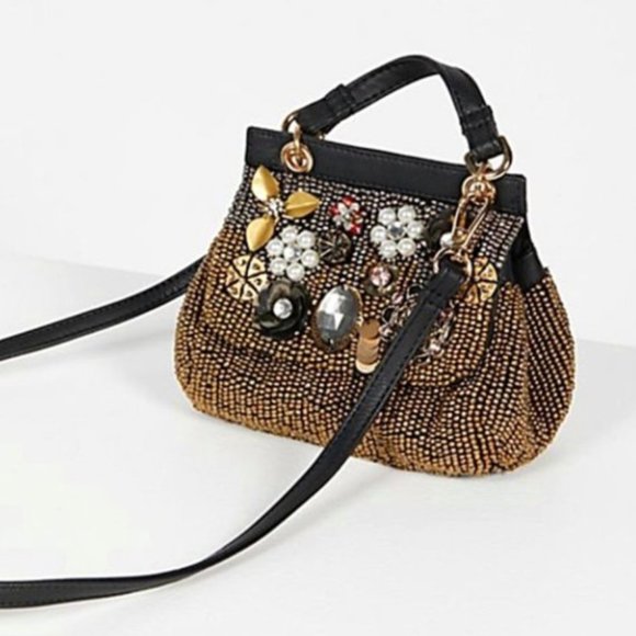 Free People Handbags - Rare Free People Beaded Purse